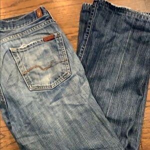7 for all mankind bootcut jeans